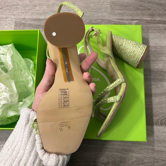 Sam Edelman Beaded Block Heels - Picture 3 of 3